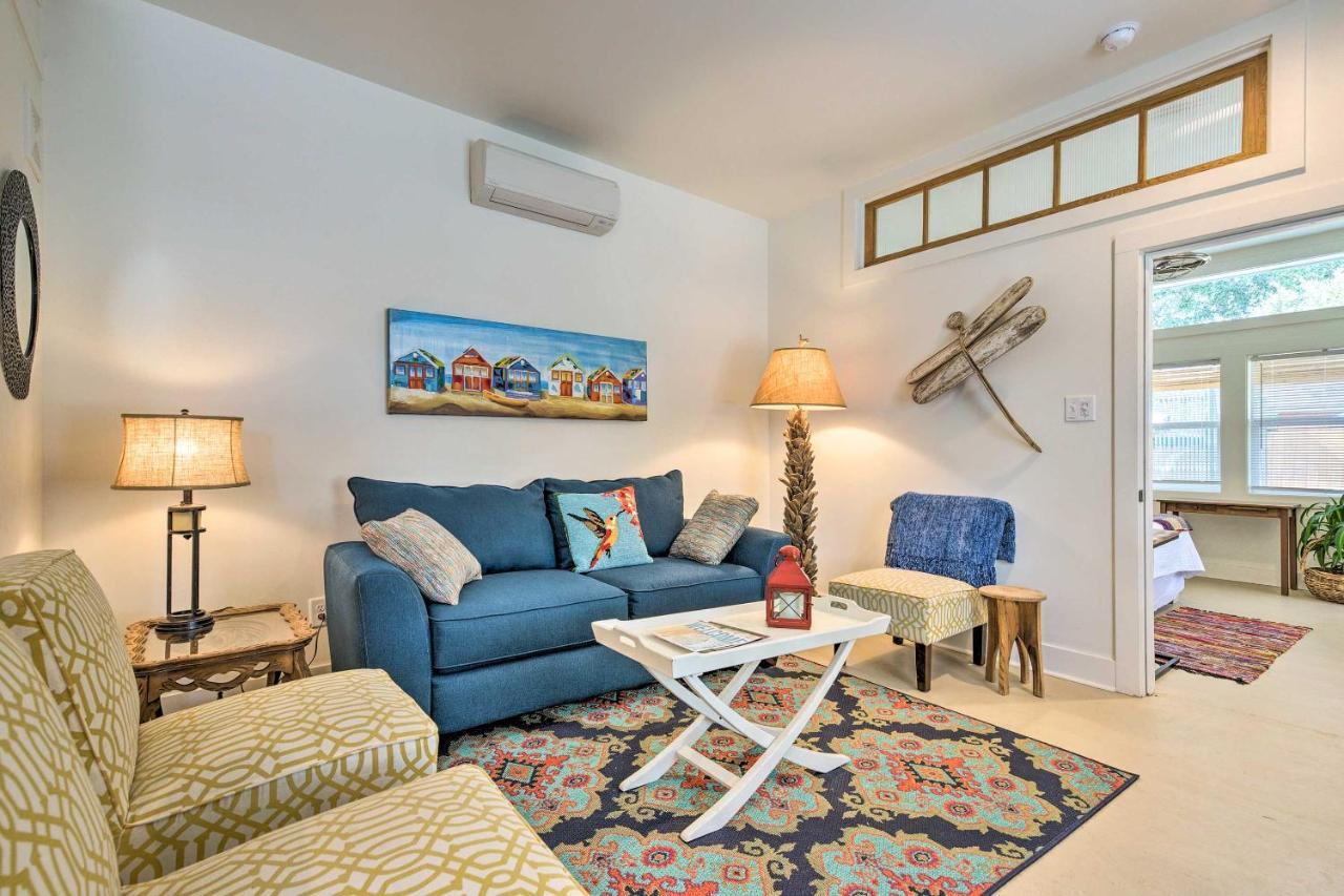 Walk To Beach From Chic Old Town Apartment With Yard Bay St. Louis Zewnętrze zdjęcie